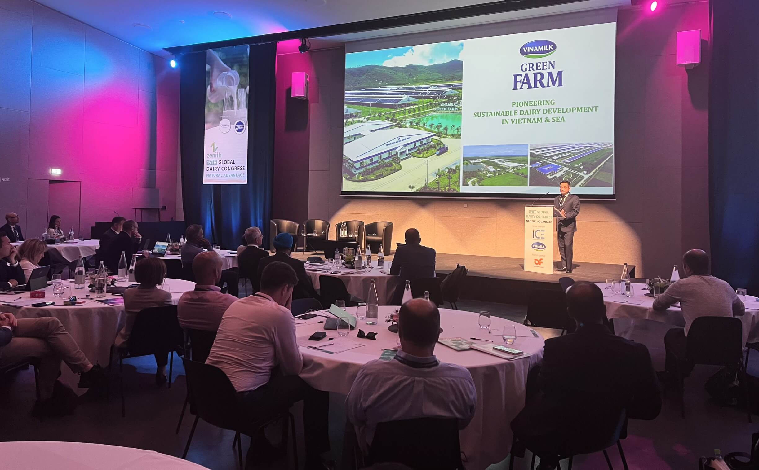 Vinamilk chia sẻ mô hình “Green Farm” - Bước tiến về phát triển bền vững của ngành sữa tại Hội nghị Toàn cầu