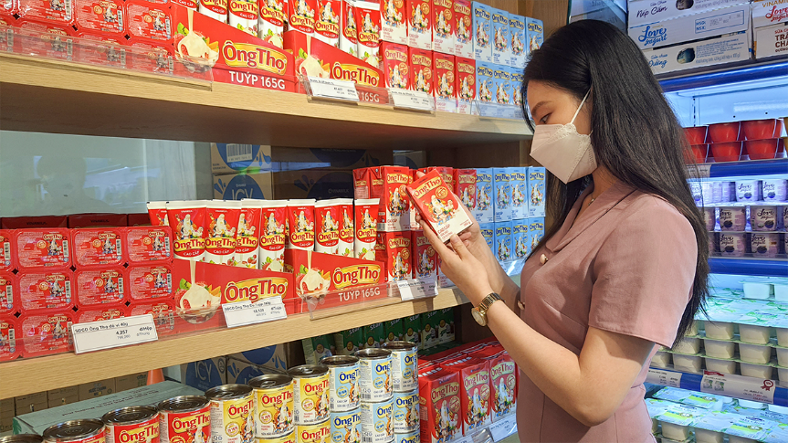 Vinamilk - Vị trí giá trị nhất của thương hiệu nằm trong “Giỏ hàng mua sắm” của mỗi gia đình