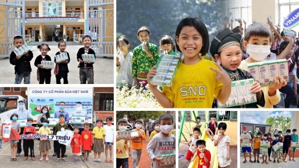 Vinamilk đồng hành để lan tỏa những “Vùng xanh hy vọng” vì một Việt Nam khỏe mạnh