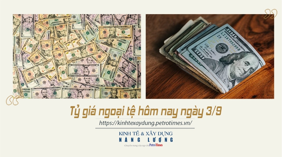 Tỷ giá ngoại tệ hôm nay ngày 3/9: USD tiếp tục giữ giá