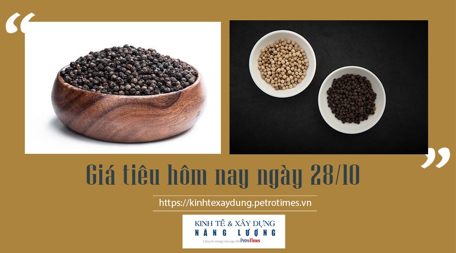 Giá tiêu hôm nay ngày 28/10: Đi ngang Giá tiêu hôm nay ngày 28/10: Đi ngang