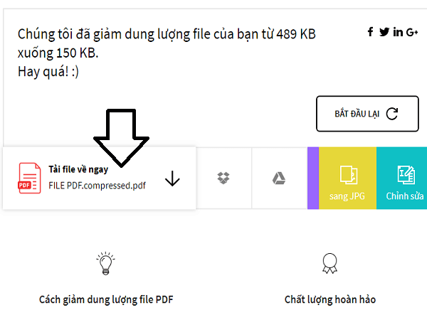 Hướng dẫn giảm dung lượng PDF trực tuyến nhanh nhất