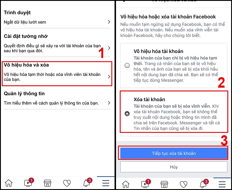 Cách xoá tài khoản Facebook vĩnh viễn vô cùng đơn giản, nhanh chóng.