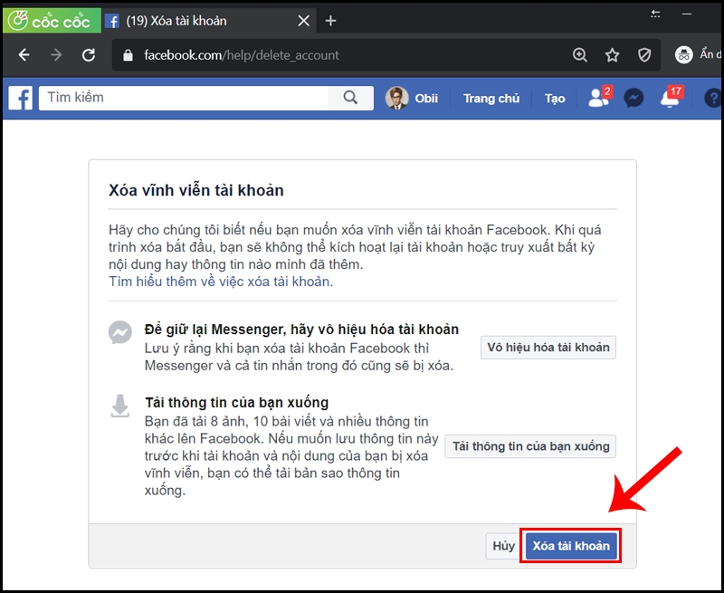 Cách xoá tài khoản Facebook vĩnh viễn vô cùng đơn giản, nhanh chóng.