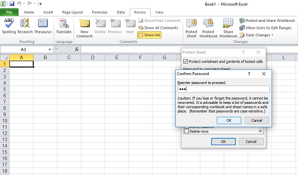 Cách đặt mật khẩu cho file Excel đơn giản nhất