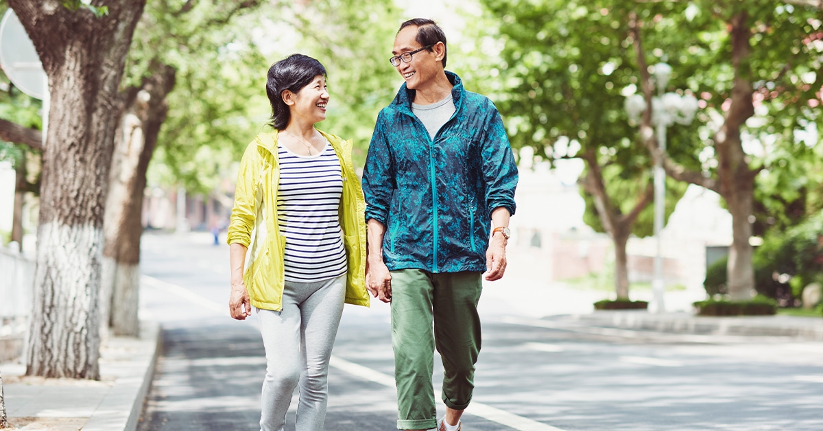 Ði bộ 4.500 bước mỗi ngày giúp sống thọ