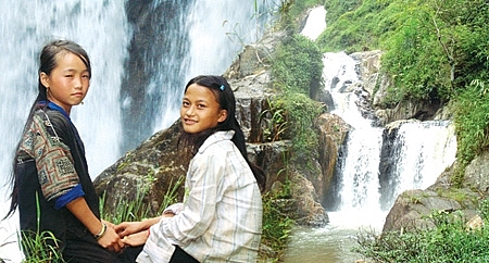Mù Cang Chải có thác Mơ