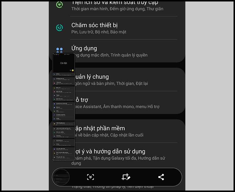 6 cách chụp màn hình điện thoại Samsung đơn giản nhất