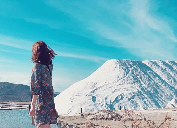 Vẻ đẹp mặn mà của những cánh đồng muối Ninh Thuận