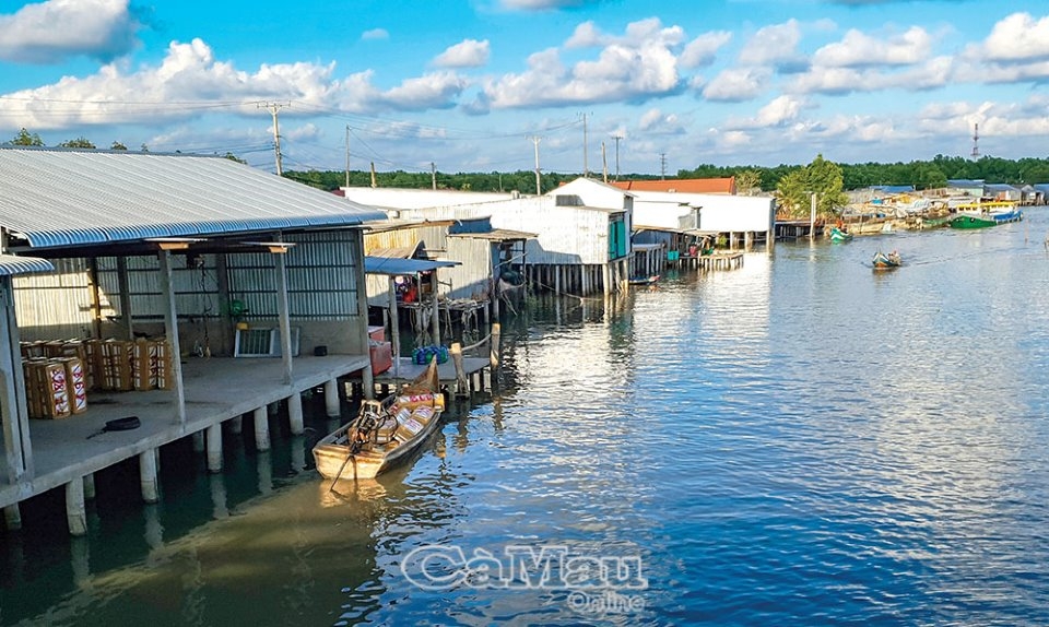 Yên bình sông nước Mũi Cà Mau