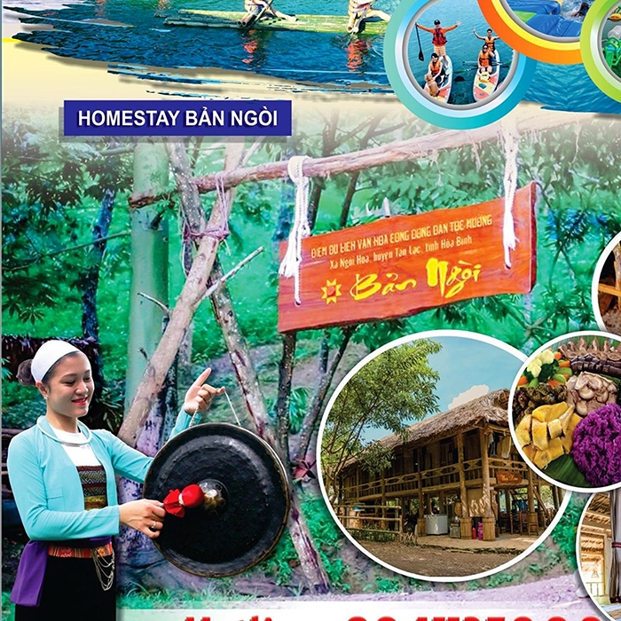 Xóm Ngòi - Điểm đến hấp dẫn trên khu du lịch hồ Hòa Bình