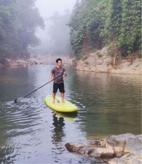 Lên vùng cao chèo sup