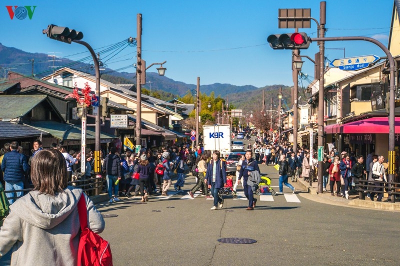 Đến Kyoto, lạc lối giữa rừng phong lá đỏ den kyoto lac loi giua rung phong la do
