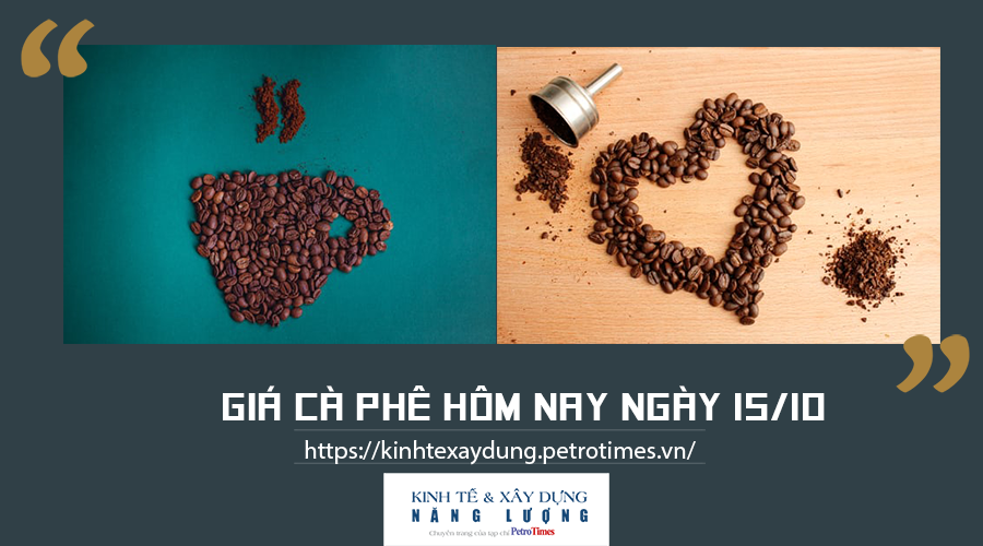 Giá cà phê hôm nay ngày 15/10: Quay đầu giảm, thấp nhất 39.700 đồng/kg