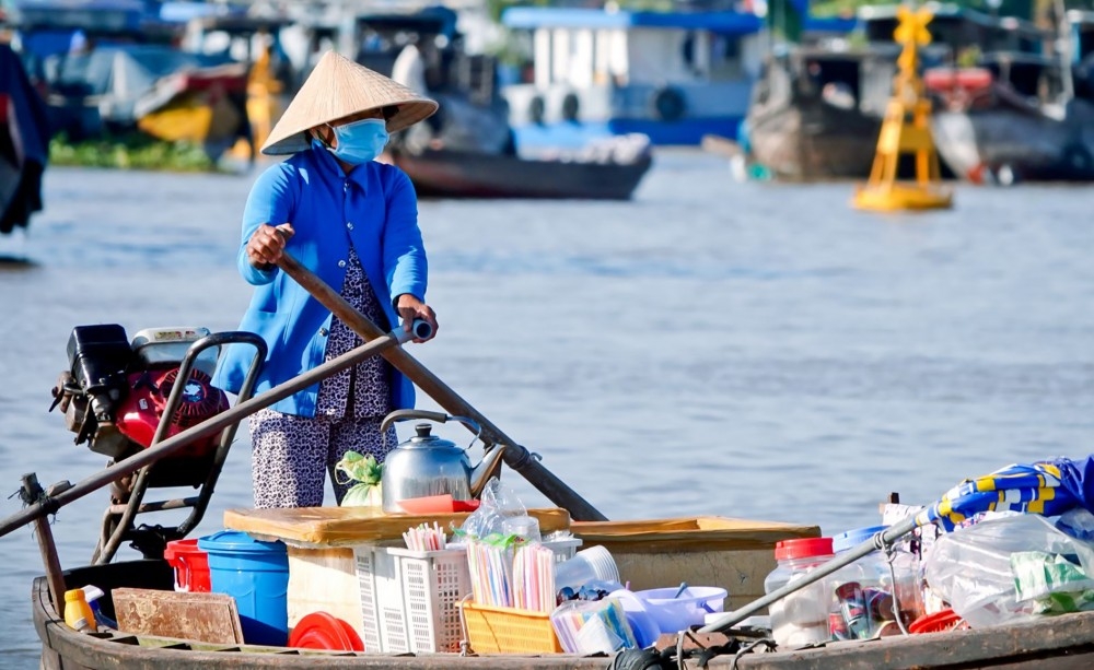Chợ nổi Cái Răng “vui trở lại”