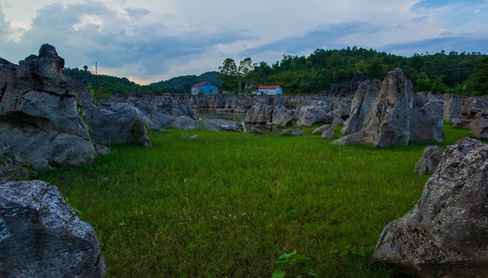 Bó Kheo - Hồ nước độc đáo của Văn Quan