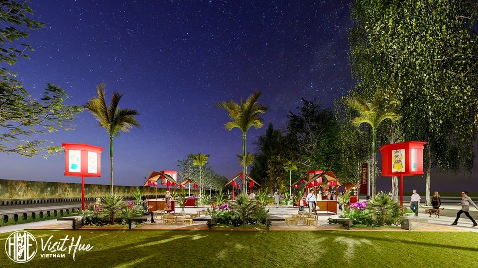 Huế khai trương phố đêm Hoàng Thành vào tối 31/12/2021