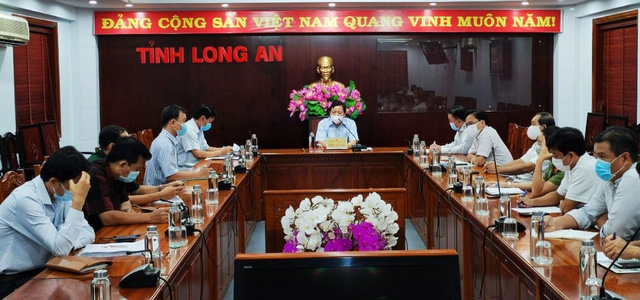 Long An: Cách ly 1 khu dân cư do phát hiện ca mắc Covid-19 đầu tiên trong cộng đồng