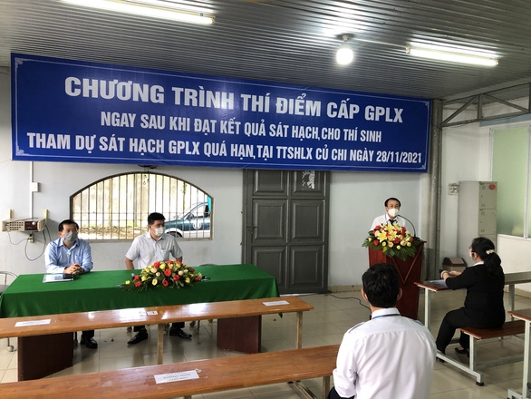 TP HCM: Thí điểm cấp giấy phép lái xe tại chỗ ngay sau khi sát hạch