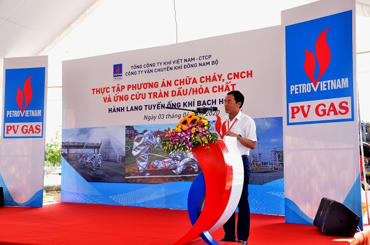 KĐN tổ chức thành công diễn tập PCCC&CHCN ƯCTD&HC trên hành lang tuyến ống dẫn khí Bạch Hổ kdn to chuc thanh cong dien tap pcccchcn uctdhc tren hanh lang tuyen ong dan khi bach ho