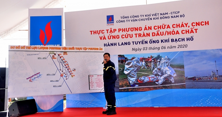 KĐN tổ chức thành công diễn tập PCCC&CHCN ƯCTD&HC trên hành lang tuyến ống dẫn khí Bạch Hổ kdn to chuc thanh cong dien tap pcccchcn uctdhc tren hanh lang tuyen ong dan khi bach ho