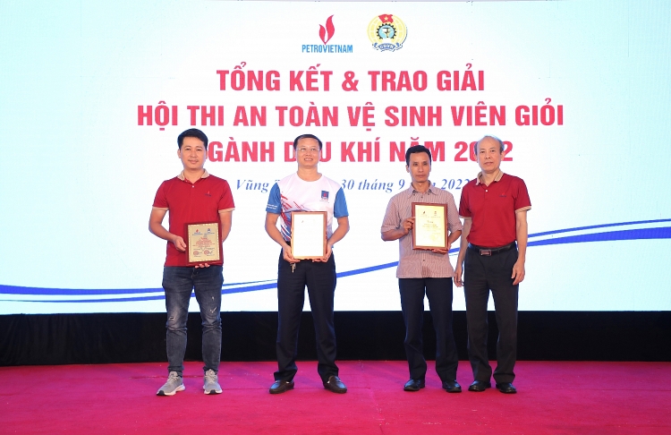 Bế mạc Hội thi An toàn vệ sinh viên giỏi ngành Dầu khí lần thứ IX năm 2022