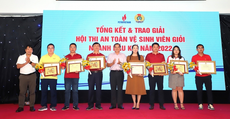 Bế mạc Hội thi An toàn vệ sinh viên giỏi ngành Dầu khí lần thứ IX năm 2022