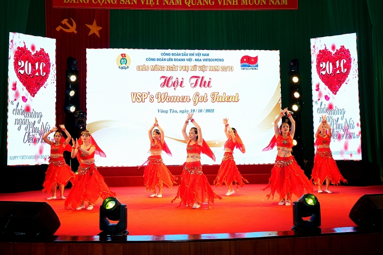 Nữ Công Vietsovpetro tỏa sáng trong hội thi “Vietsovpetro’s Women Got Talent”