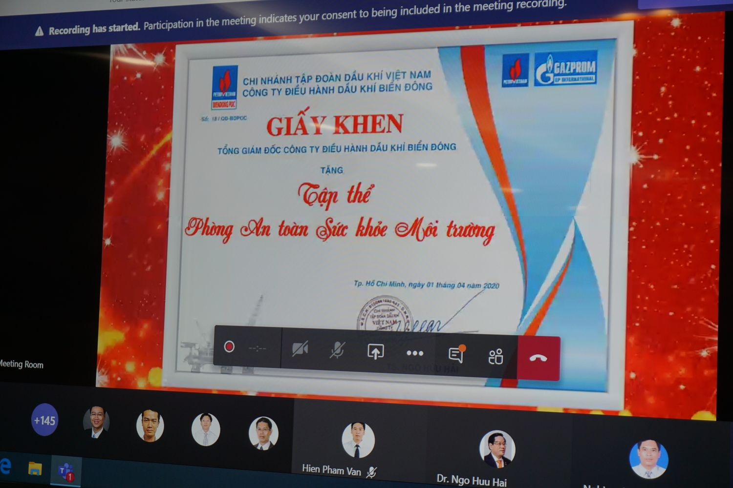 BIENDONG POC tổ chức thành công Hội nghị trực tuyến tổng kết công tác quý I/2020 qua Hệ thống Office 365 biendong poc to chuc thanh cong hoi nghi truc tuyen tong ket cong tac quy 12020 qua he thong office 365