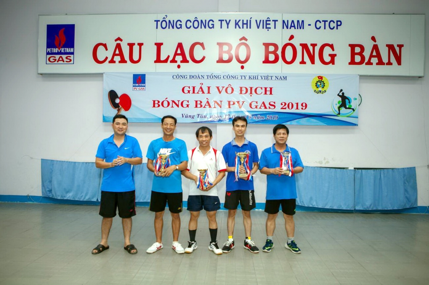 pv gas to chuc giai bong ban 2019