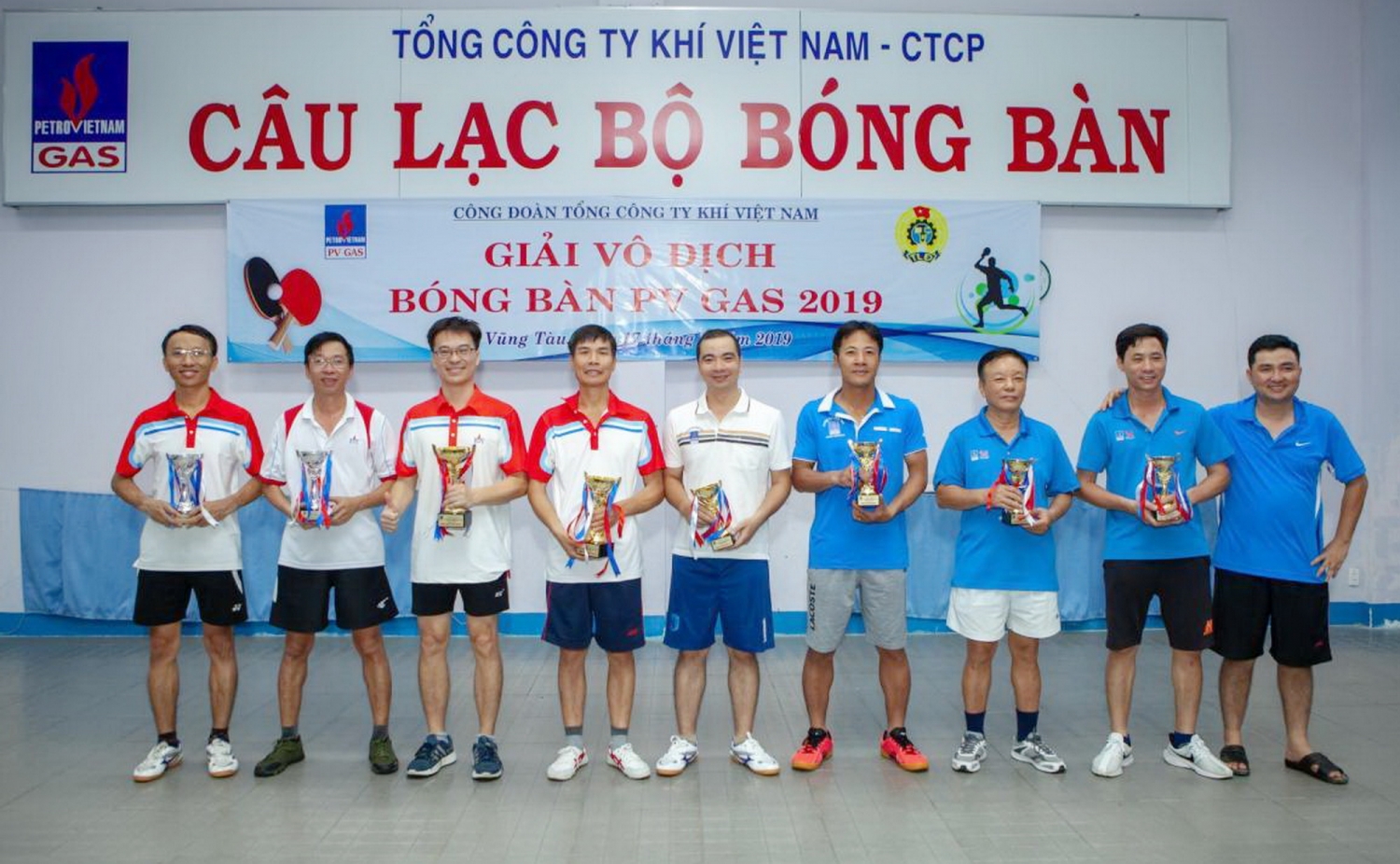pv gas to chuc giai bong ban 2019