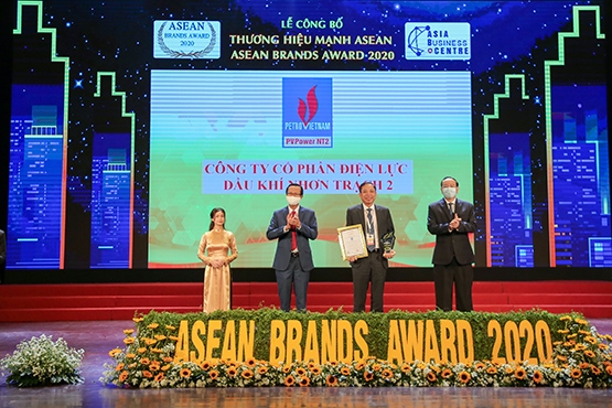 NT2 được vinh danh Thương hiệu mạnh Asean 2020.