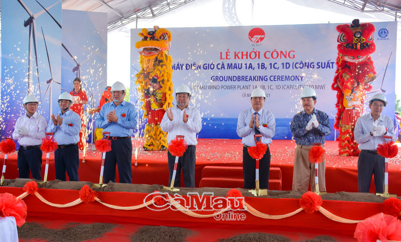 Khởi công nhà máy điện gió 10.000 tỷ đồng