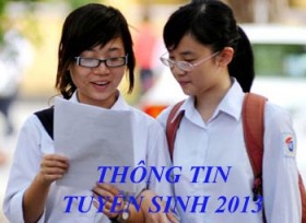 tuyen sinh 2013