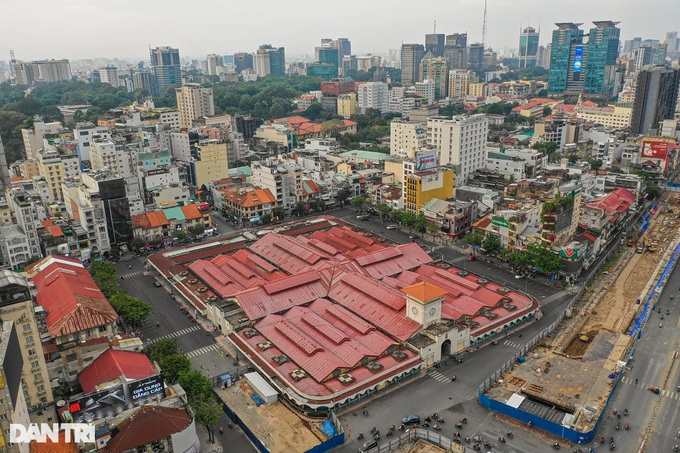 TPHCM: Quảng trường trước chợ Bến Thành sắp được tái lập - 1