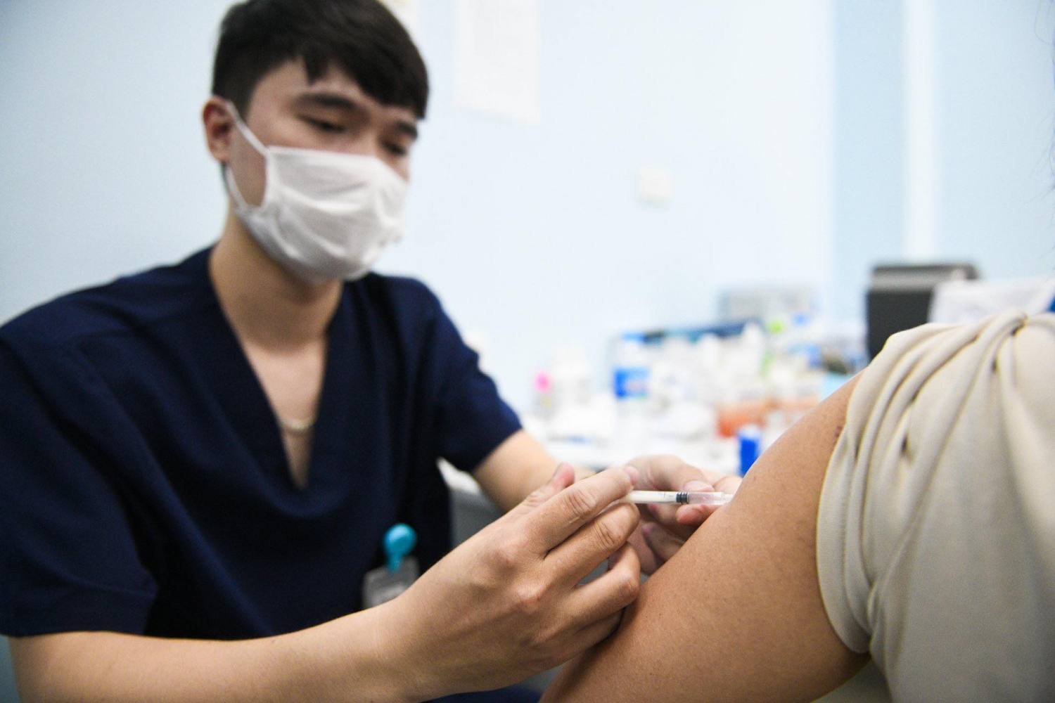 Đã có 17 tỉnh, thành đang triển khai tiêm vaccine phòng COVID-19 cho trẻ. Ảnh minh họa