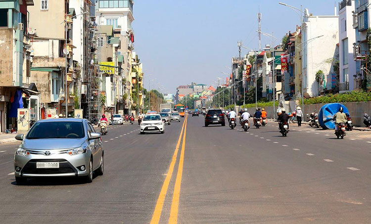 Mở rộng đường đến cầu Nhật Tân mo rong duong den cau nhat tan