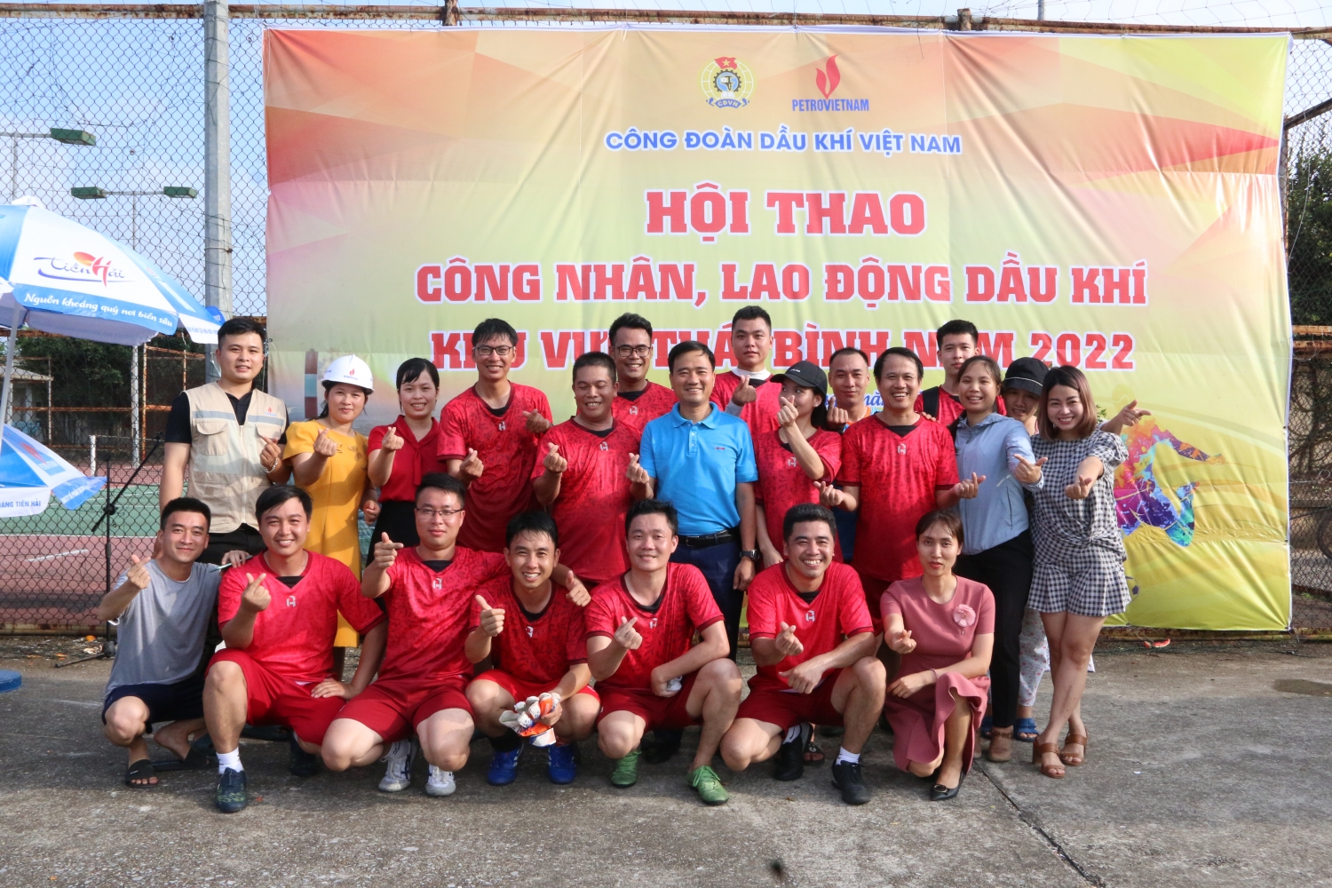 Công đoàn Dầu khí Việt Nam tổ chức Hội thao công nhân, lao động khu vực Thái Bình Công đoàn Dầu khí Việt Nam tổ chức Hội thao công nhân, lao động khu vực Thái Bình
