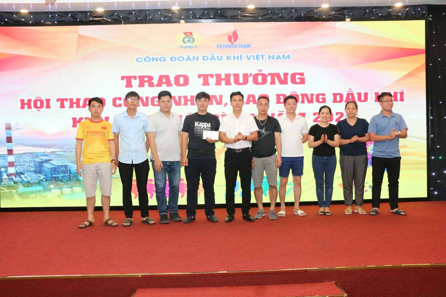 Công đoàn Dầu khí Việt Nam tổ chức Hội thao công nhân, lao động khu vực Thái Bình