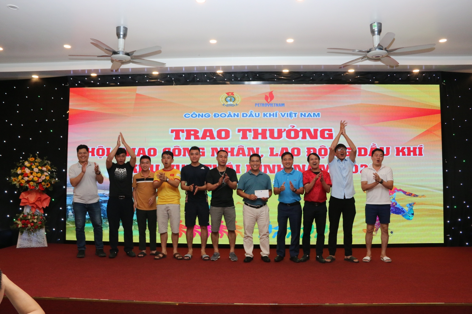 Công đoàn Dầu khí Việt Nam tổ chức Hội thao công nhân, lao động khu vực Thái Bình Công đoàn Dầu khí Việt Nam tổ chức Hội thao công nhân, lao động khu vực Thái Bình