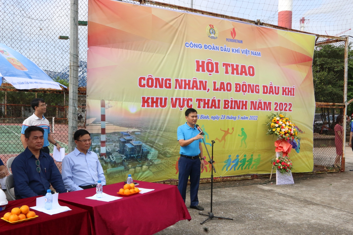 Công đoàn Dầu khí Việt Nam tổ chức Hội thao công nhân, lao động khu vực Thái Bình Công đoàn Dầu khí Việt Nam tổ chức Hội thao công nhân, lao động khu vực Thái Bình
