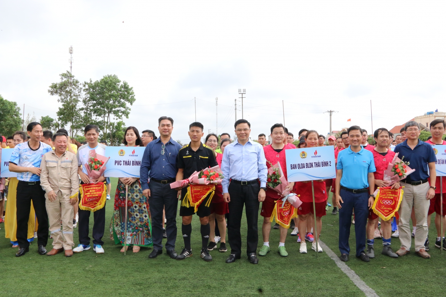 Công đoàn Dầu khí Việt Nam tổ chức Hội thao công nhân, lao động khu vực Thái Bình Công đoàn Dầu khí Việt Nam tổ chức Hội thao công nhân, lao động khu vực Thái Bình