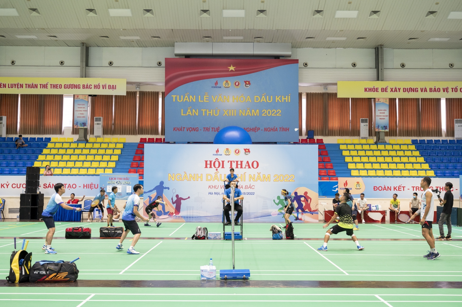 Toàn cảnh Hội thao ngành Dầu khí năm 2022 khu vực phía Bắc Toàn cảnh Hội thao ngành Dầu khí năm 2022 khu vực phía Bắc