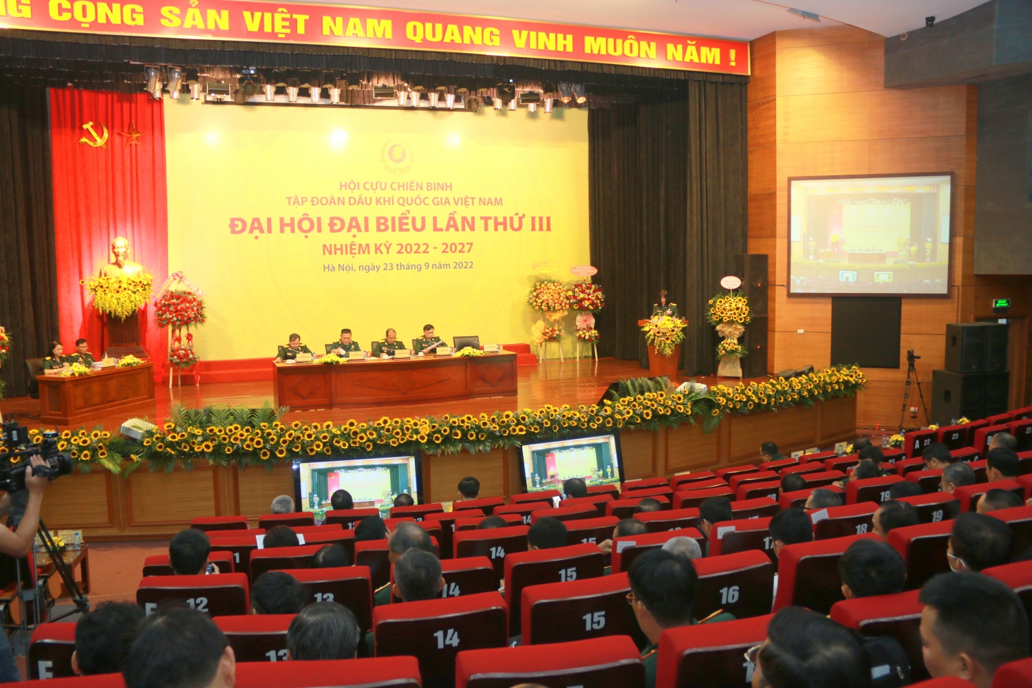 Đại hội đại biểu Hội Cựu chiến binh Tập đoàn Dầu khí Quốc gia Việt Nam lần thứ III, nhiệm kỳ 2022-2027