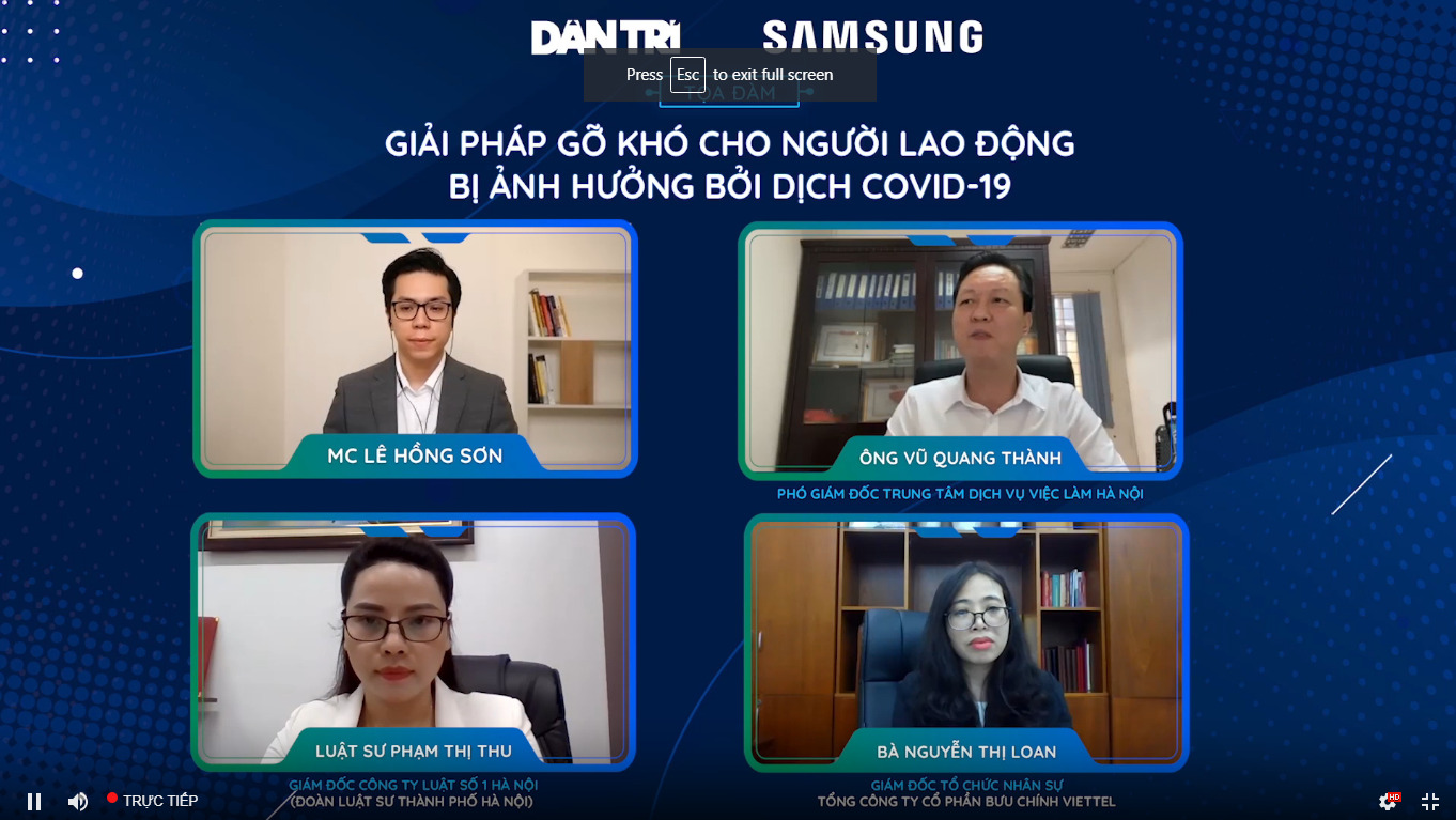 Giải pháp gỡ khó cho người lao động bị ảnh hưởng bởi dịch Covid-19