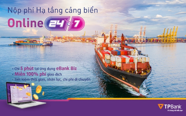 Tin nhanh ngân hàng ngày 17/9: TPBank triển khai tính năng thu phí hạ tầng cảng biển trực tuyến