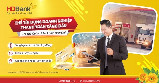 Tin nhanh ngân hàng ngày 9/11: Quản lý chi phí xăng dầu hiệu quả với thẻ tín dụng chuyên biệt của HDBank Tin nhanh ngân hàng ngày 9/11: Quản lý chi phí xăng dầu hiệu quả với thẻ tín dụng chuyên biệt của HDBank