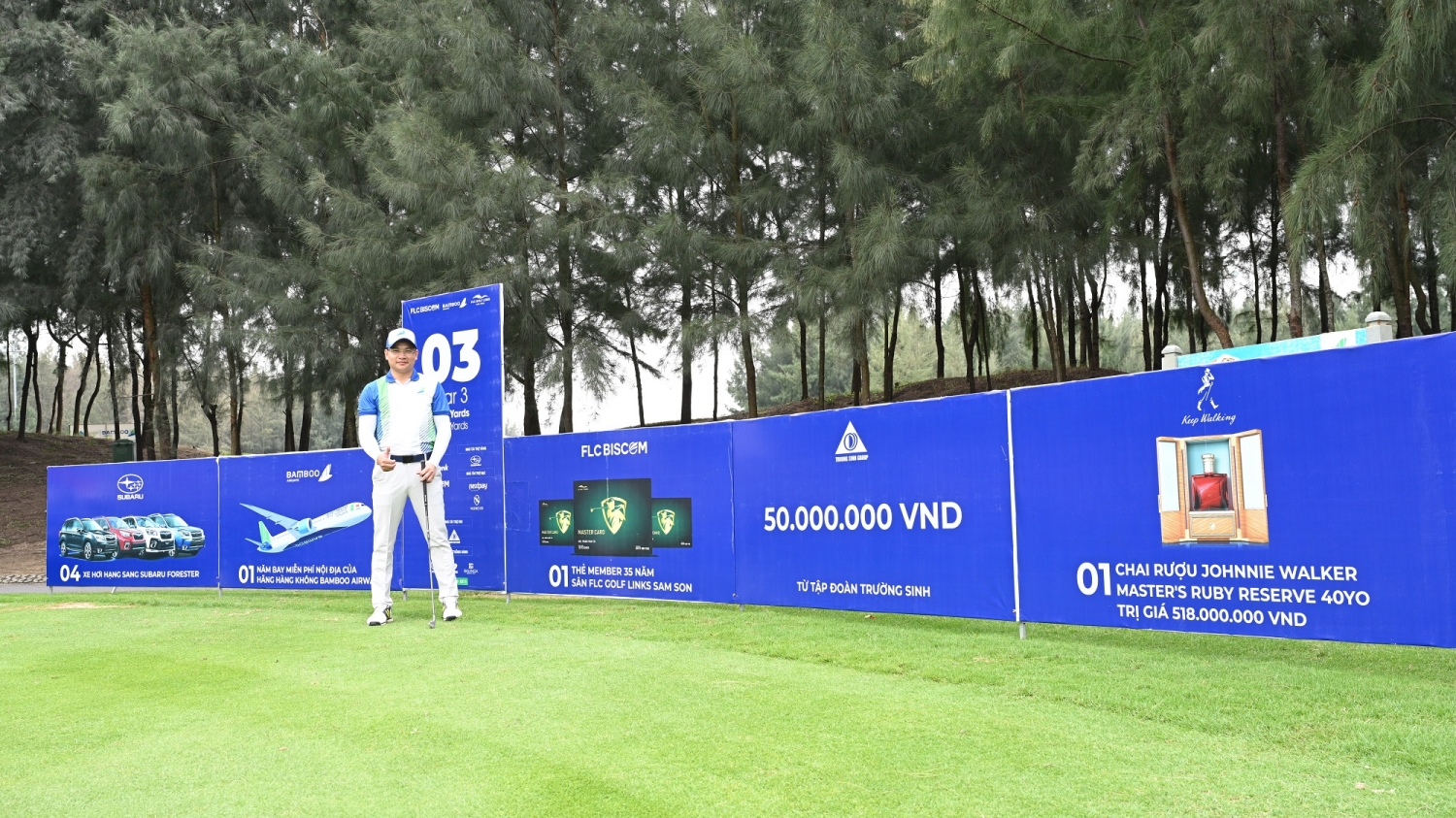 Golfer trẻ Nguyễn Anh Minh lên ngôi vô địch giải Bamboo Airways Golf Tournament 2021