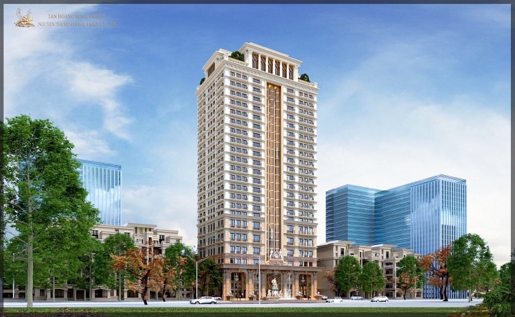 Tân Hoàng Minh động thổ toà cao ốc văn phòng tại đường Nguyễn Thị Minh Khai