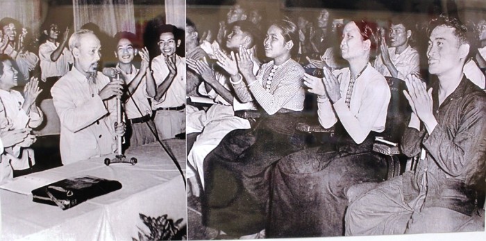 nhung hinh anh quy ve chu tich ho chi minh voi the he tre